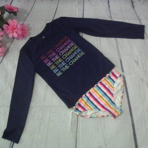 *SOLD **2 FOR 20** Girls Swim Suit - Gap Size L